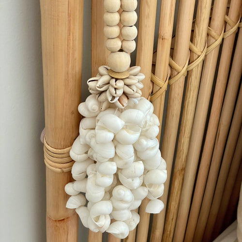 Cantik Beaded Shell Tassel