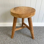 Rustic Teak Stool