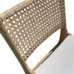 Harper Dining Chair (Leather & Rattan)