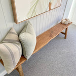 Rustic Teak Bench - 2m + Long