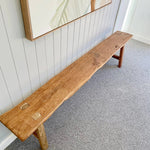 Rustic Teak Bench - 2m + Long