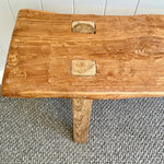 Rustic Teak Bench - 2m + Long