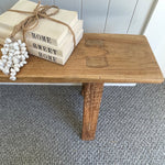 Rustic Teak Bench - 2m + Long