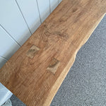 Rustic Teak Bench - 2m + Long