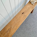 Rustic Teak Bench - 2m + Long