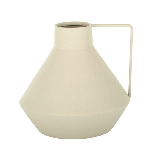 Melia Metal Vase - Natural