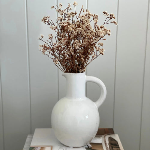 Serena Ceramic Vase - Natural